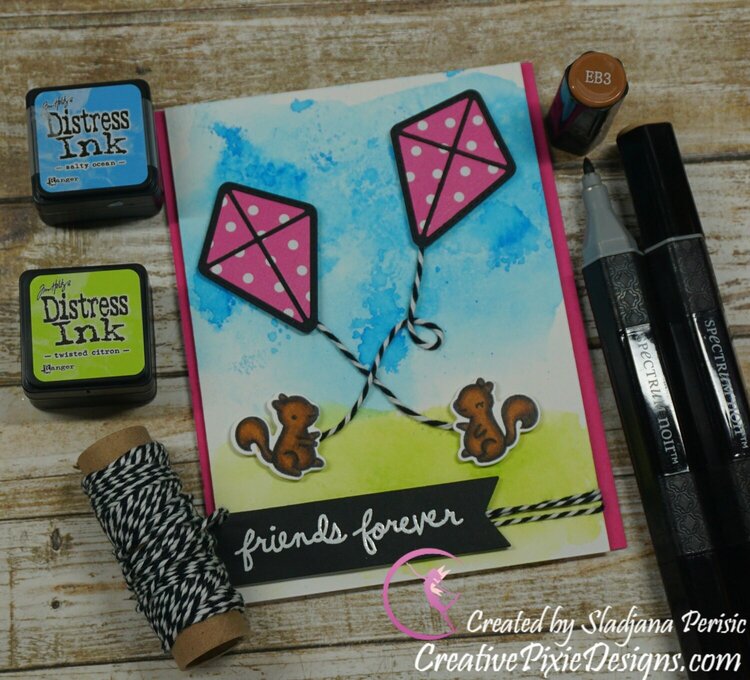 Lawn Fawn Summer Inspired Card