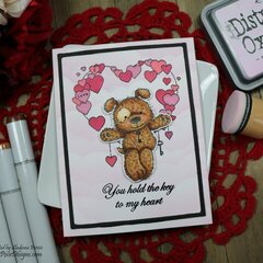 Key to my Heart Valentine's Day card