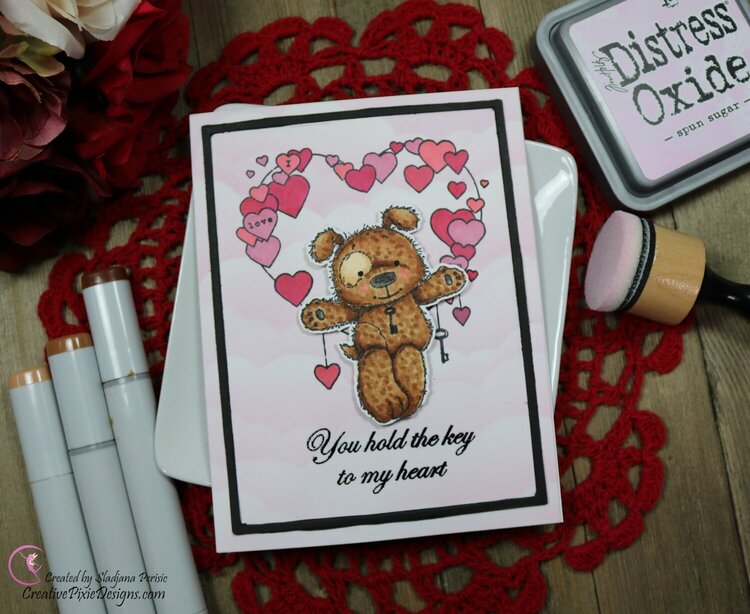 Key to my Heart Valentine&#039;s Day card