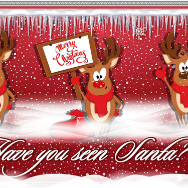 Christmas Holiday Card Project 2 - Santa&#039;s Hideaway