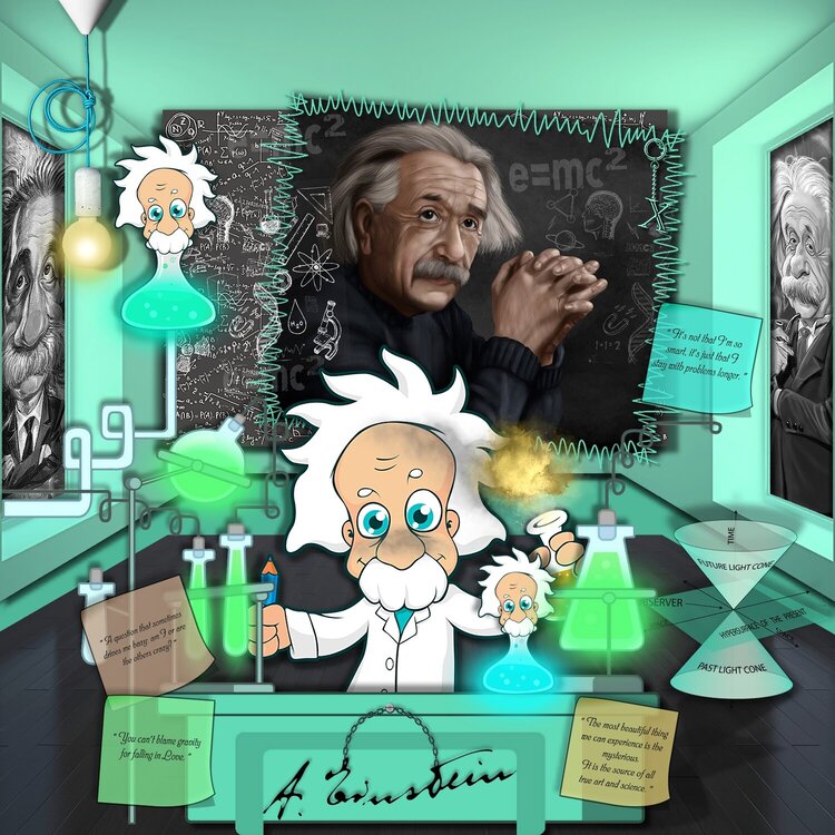 Hazy Einstein