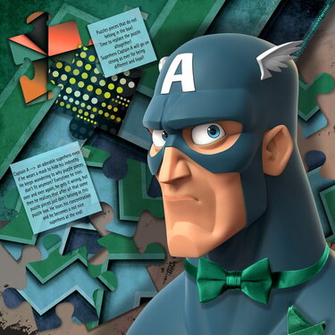 Puzzled Captain A