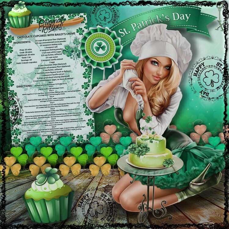 St. Patrick&#039;s Cupcakes