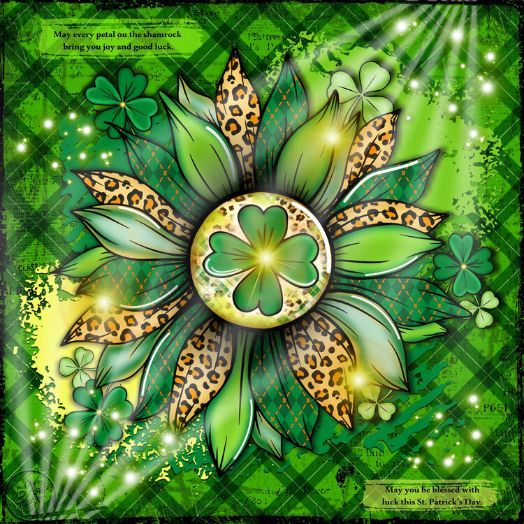 St. Patrick&#039;s Lucky Flower
