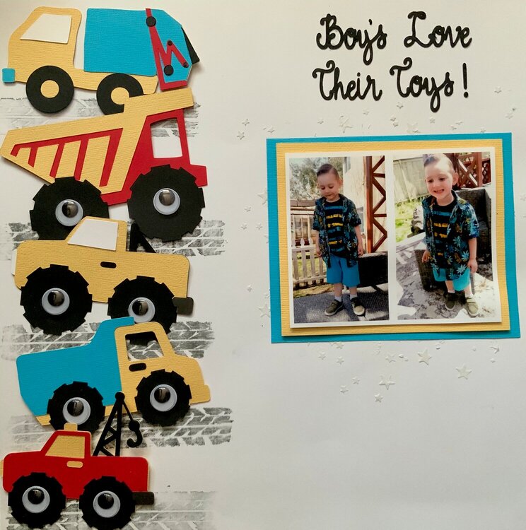 Boys Love Their Toys!