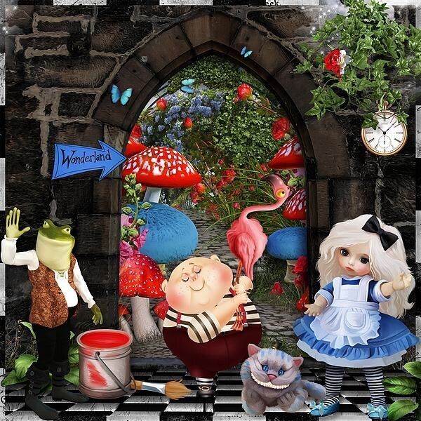 Once Upon a Time Alice in Wonderland