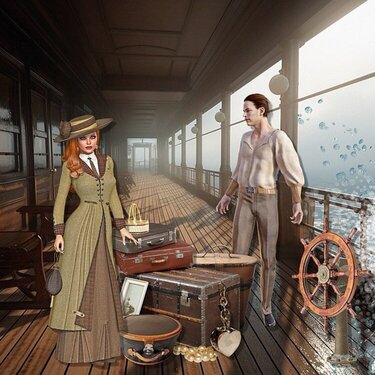 A love Story aboard the Titanic