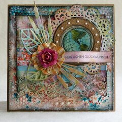 Mixed Media Birthday Card