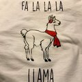 Fa-La-La-La Llama Holiday T-Shirt