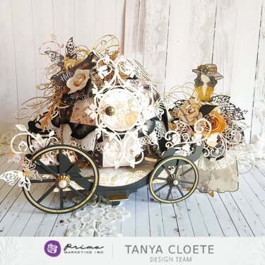 Prima Amber Moon Pumpkin Carriage