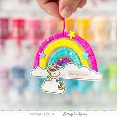 Cute rainbow tag