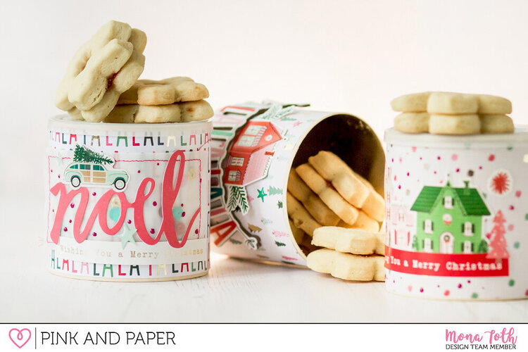 DIY cookie box with Crate Paper - Falala