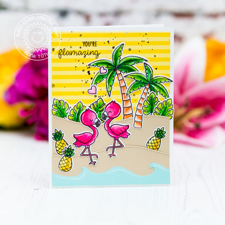 You are Flamazing | Sunny Studio Stamps