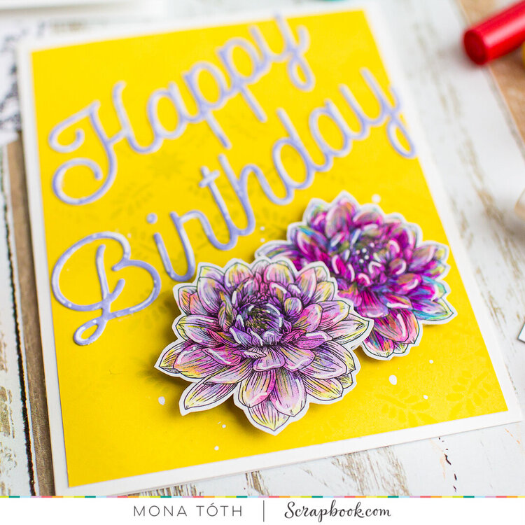 Floral cards with Tombow Markers