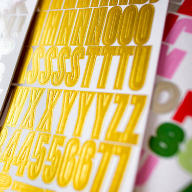 Sticker book | Foiled pages