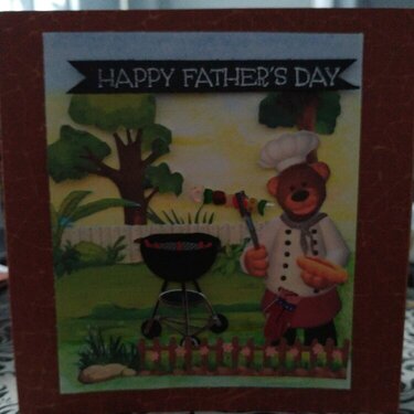Father's Day Bear