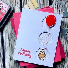 Sunny studio stamps - Happy birthday card