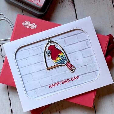 Heffy doodle - happy birthday card
