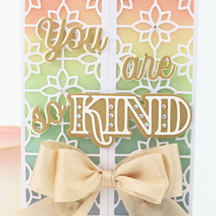 You are so Kind card to thank that someone special on your list!