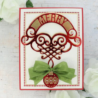 Stunning Merry Christmas card