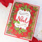 Beautifully Rustic and Festive Noel holiday card