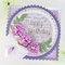 Postage Edge Happy Birthday card