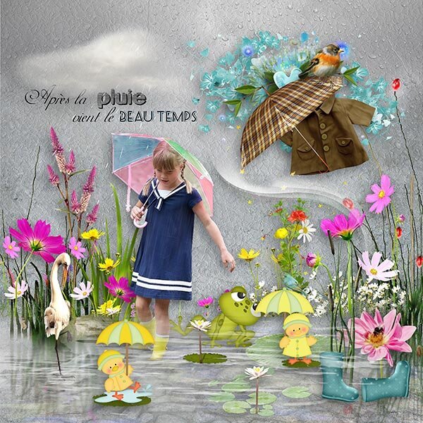 JOUR DE PLUIE KIT (PU) BY LOUISE L