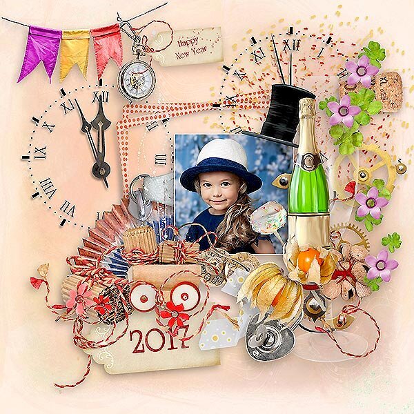 New Year Celebration by MiSi Scrap