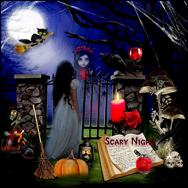 SCARY NIGHT KIT (PU) BY LOUISE L