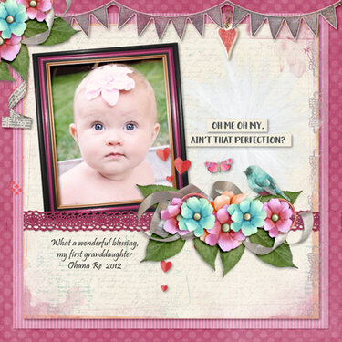 Kit is Ain&#039;t She Sweet by Kimeric Kreations. My little granddaughter.