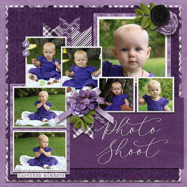 Connie Prince - Template Bundle May 2020 - Paint Chips - Hot Purple