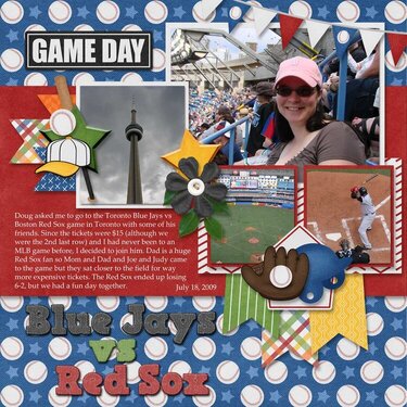 Connie Prince - June Template Bundle - Play Ball