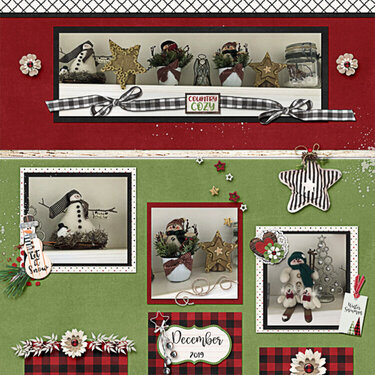 Country Cozy Winter Decorations