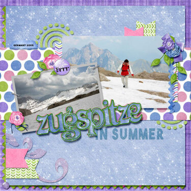 Zugspitze in summer
