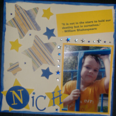 &amp;quot;Nich&amp;quot; --for January&#039;s &amp;quot;seeing stars&amp;quot; challenge