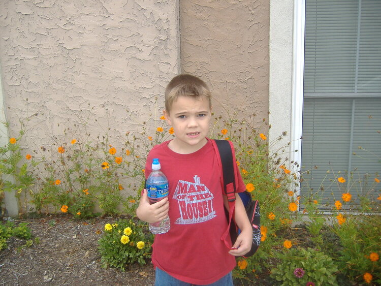 First day of school (1st grade)