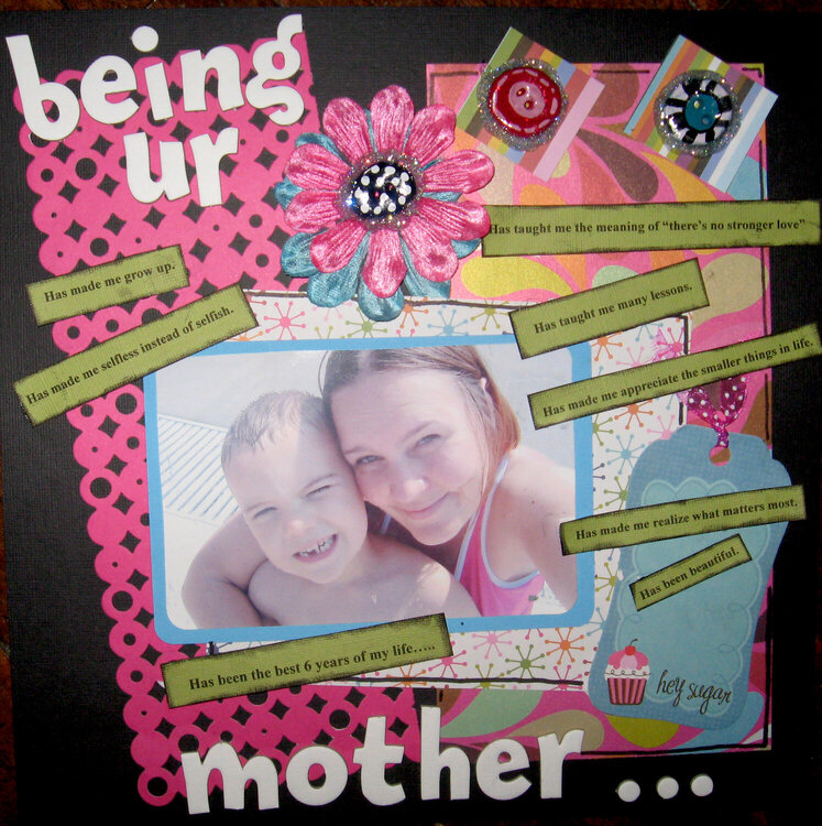 Being Ur Mother... (FSS Scraplift Challenge)