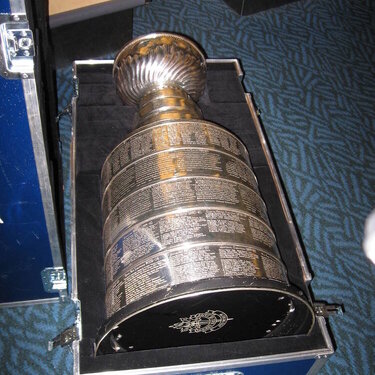 Yes...it is the Stanley Cup!