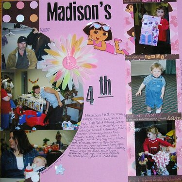 Madison&#039;s 4th Birthday