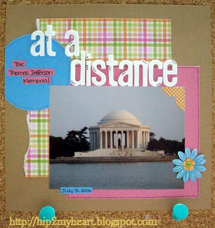 at a distance