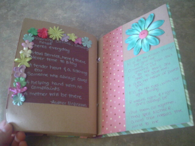 Quotes for Mom-altered board book