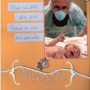 Braden&#039;s First Picture