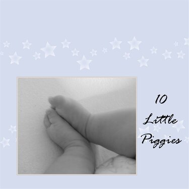 10 Little Piggies
