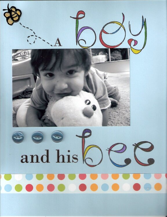 A boy and his bee