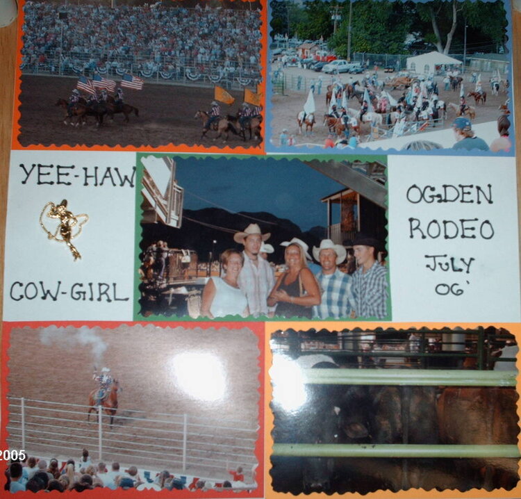 The Ogden Pinoneer Days Rodeo!