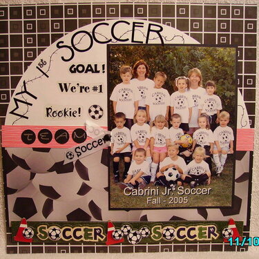 My First Soccer team