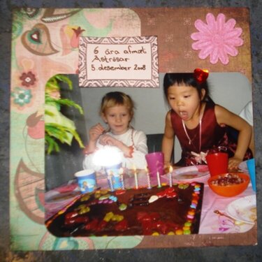 6 ara afmeali - Astross 6 years Birthday