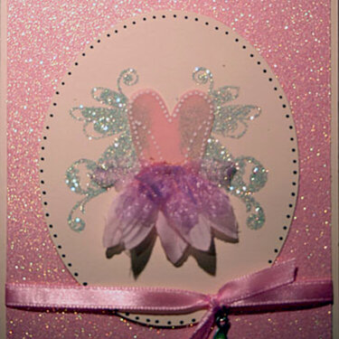 Fairy dress card