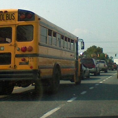 1. A School Bus (6 points)