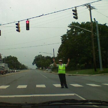 17. A Crosswalk {5 points} / With A Crossing Guard {5 extra points}